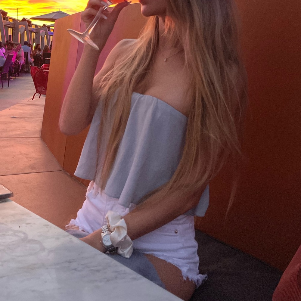 ARITZIA strapless tube top